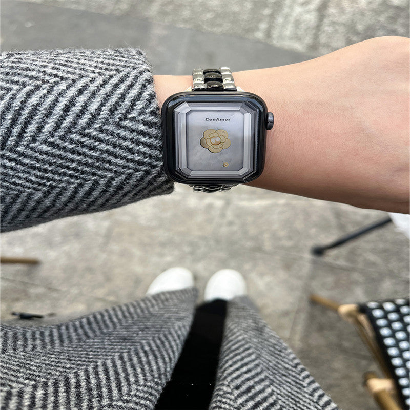 Original Beaded Stainless Steel Strap For Watches